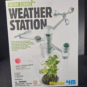 New Green Science Weather Station Kidz Labs, Fun Science Products Ages 8 Plus